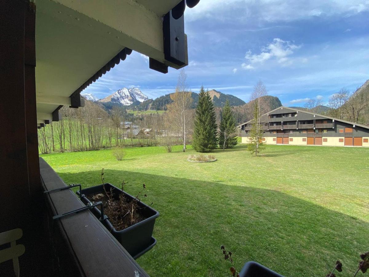Charmant Studio Avec Balcon Sud, Au Calme Et Proche Du Centre D'Abondance - Fr-1-692-84 ภายนอก รูปภาพ